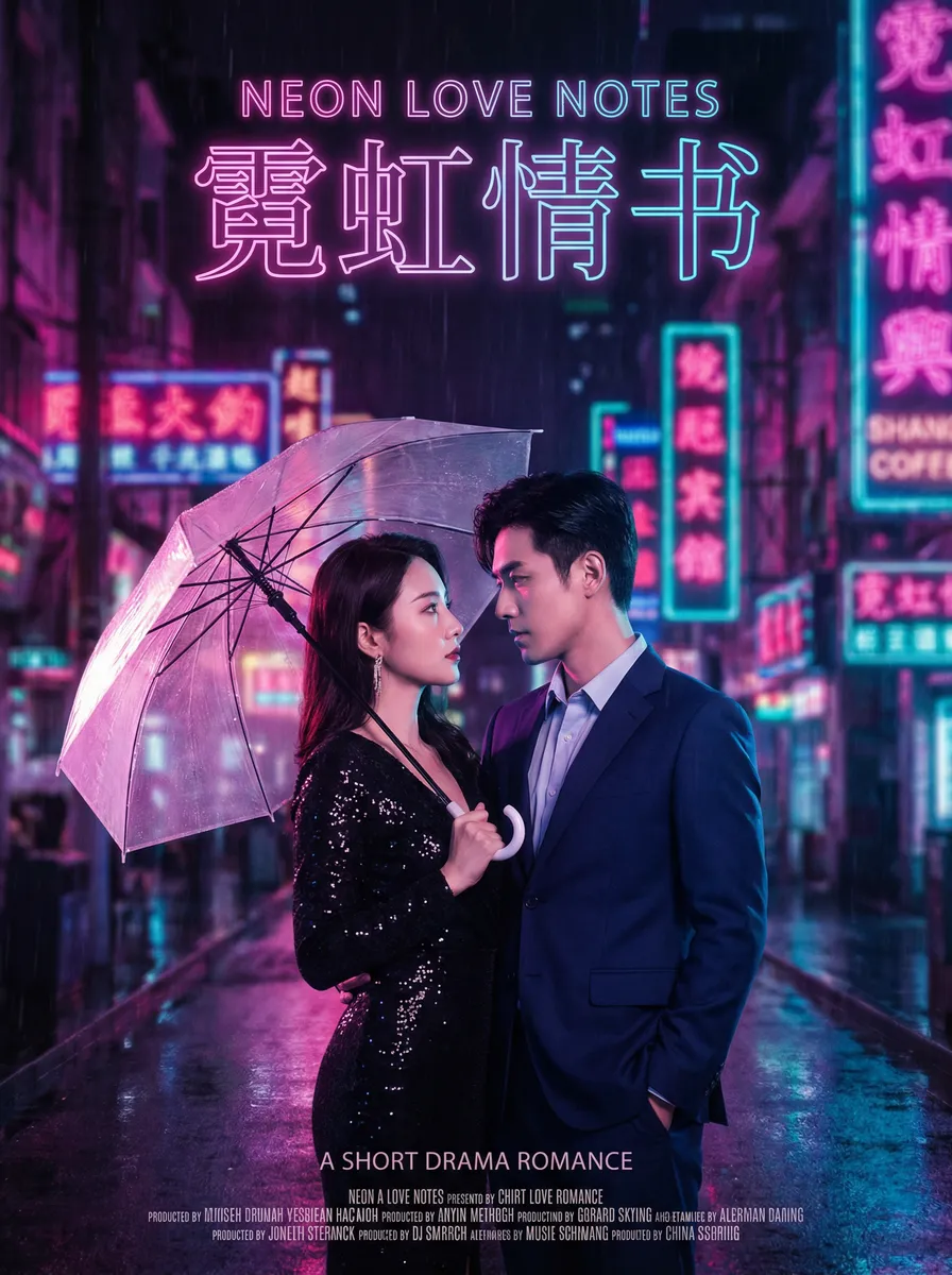 原来我很爱你免费观看 热播都市爱情短剧 - 霓虹情书海报